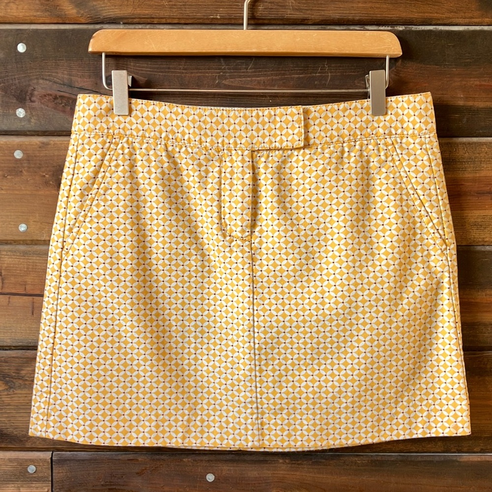 Cute Yellow J. Crew Mini Skirt